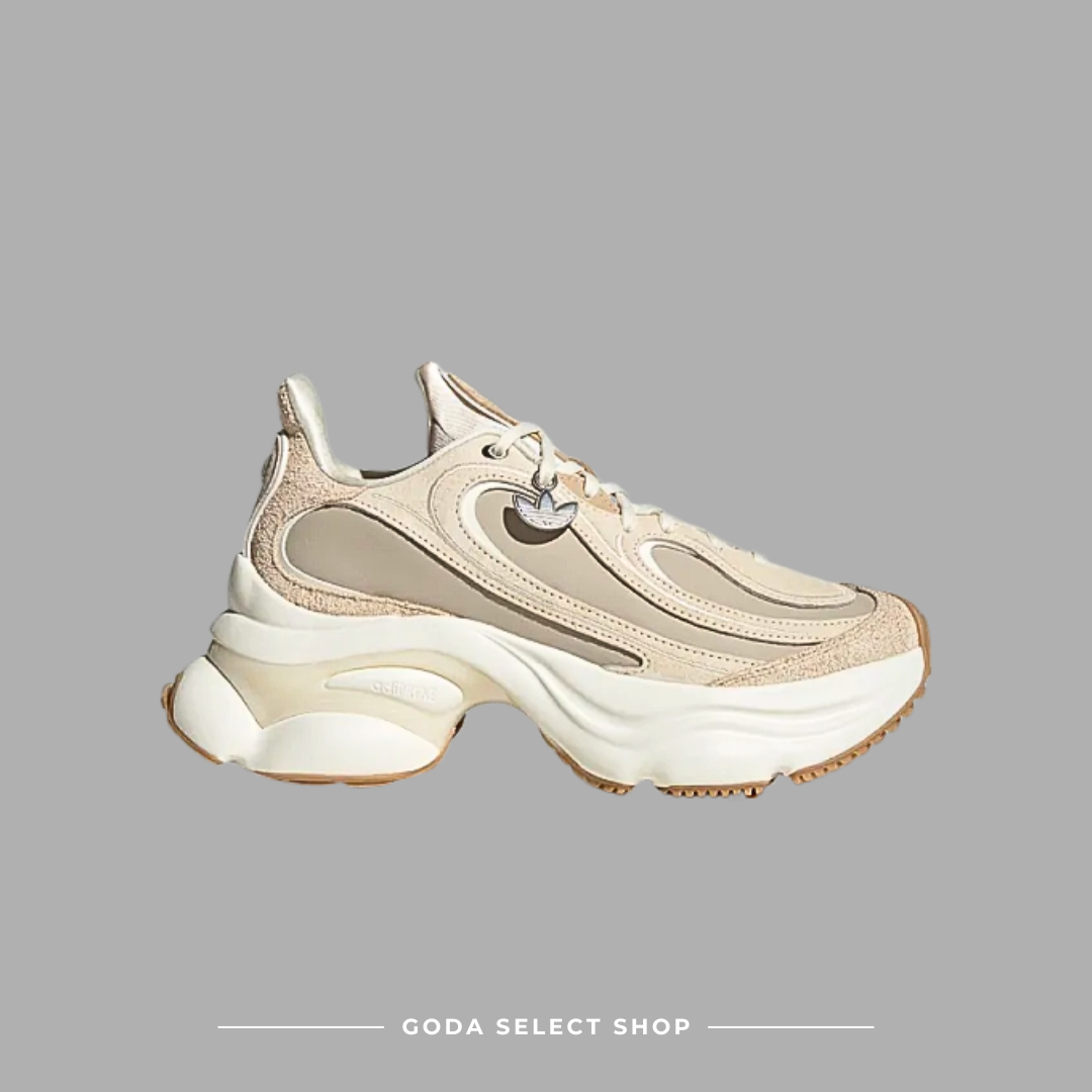 ADIDAS ORIGINALS OZVENUZ 增高 復古 小巴黎世家 (女款) 卡其色 KI0558