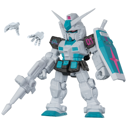 [扭蛋] Gashapon MSE 機動戰士高達 初音未來colour Ver (一套四款)