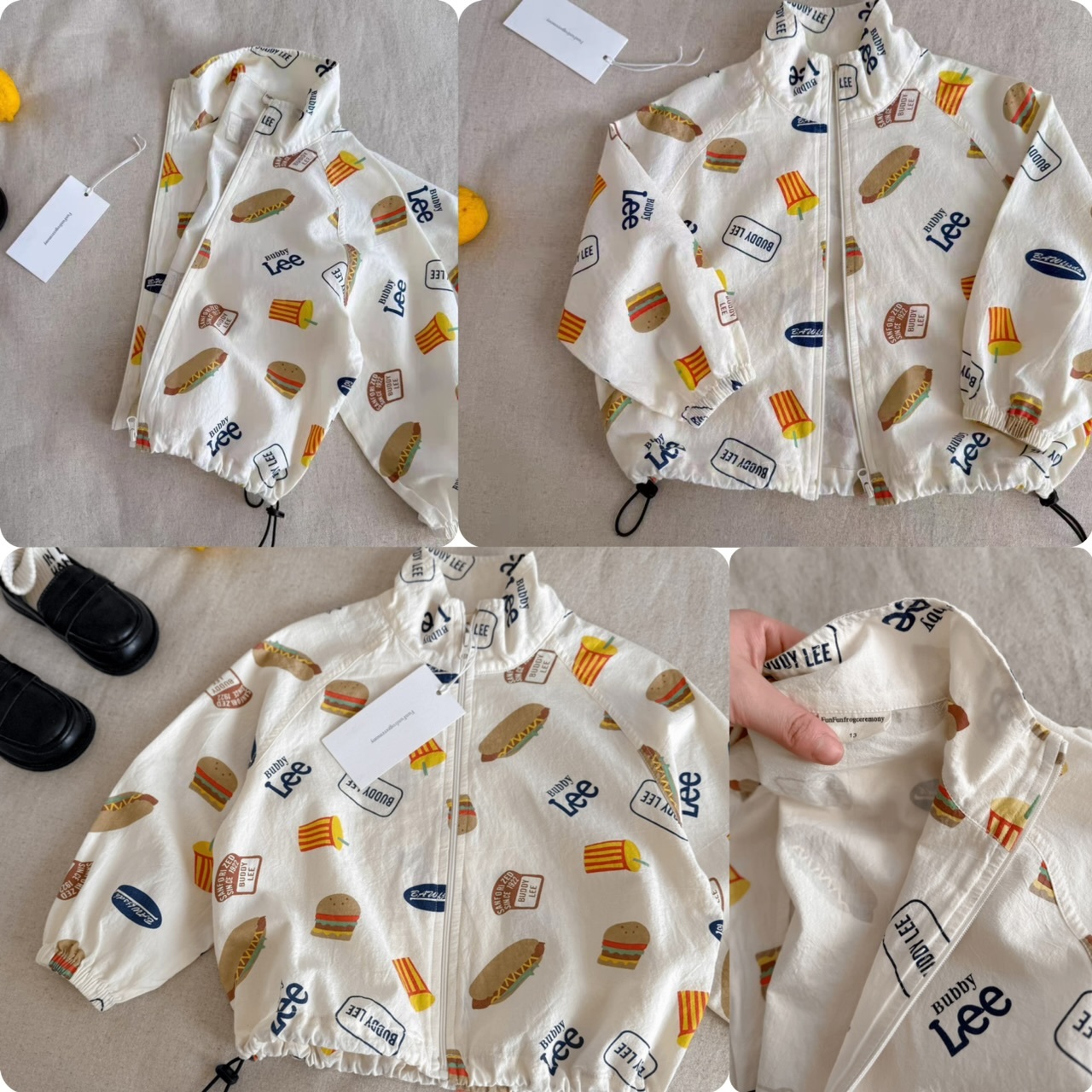 兒童Lee 滿印單層風褸-2502348