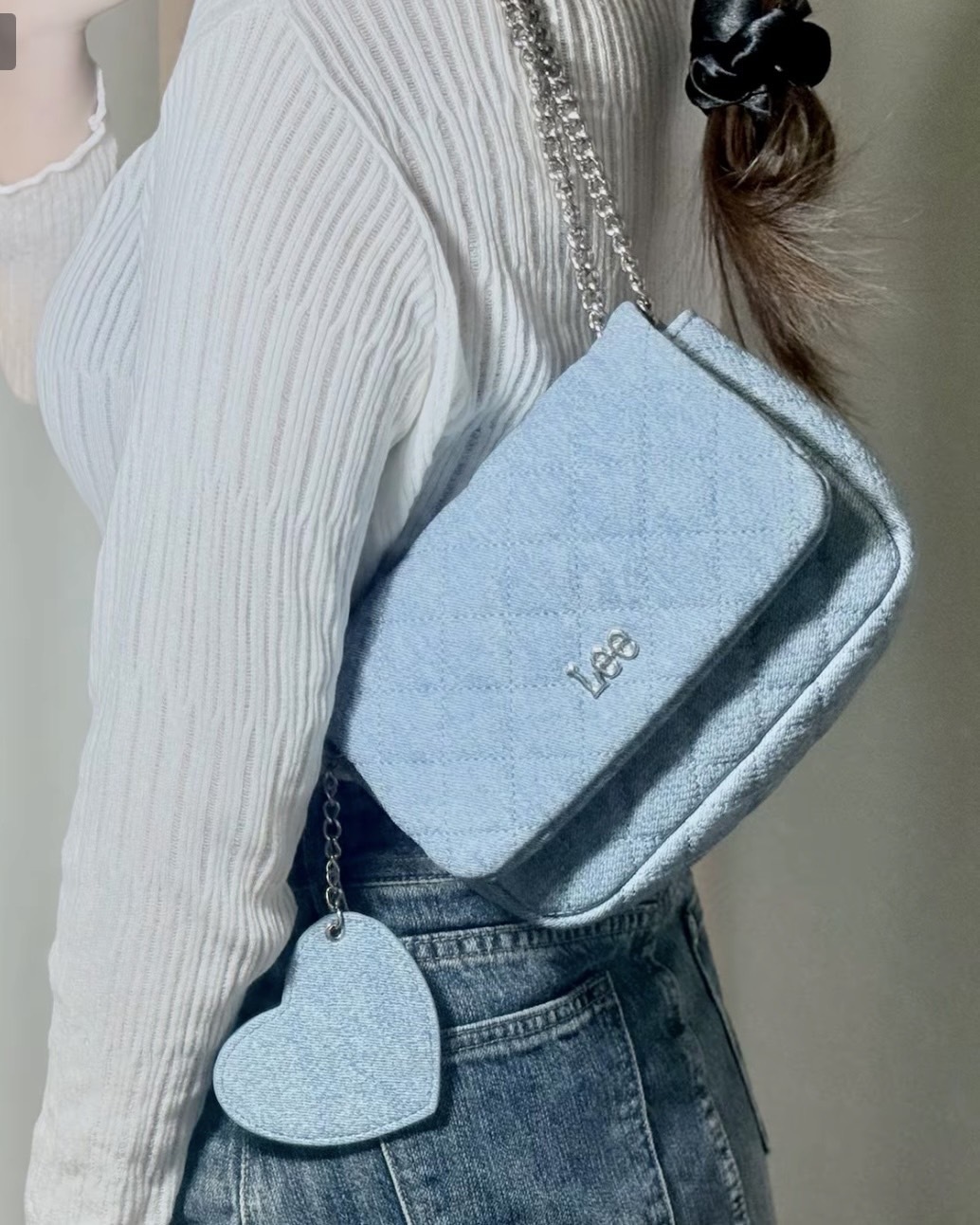 <新款加入!!>LEE Candy Bag 方糖包 小香風 絎縫菱格 翻蓋包 鏈條 腋下包 3色