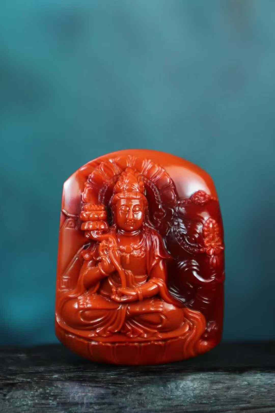 910233 南紅普賢菩薩