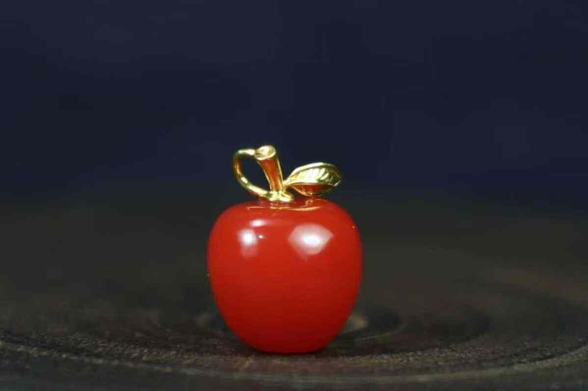 南紅蘋果,天然南紅瑪瑙