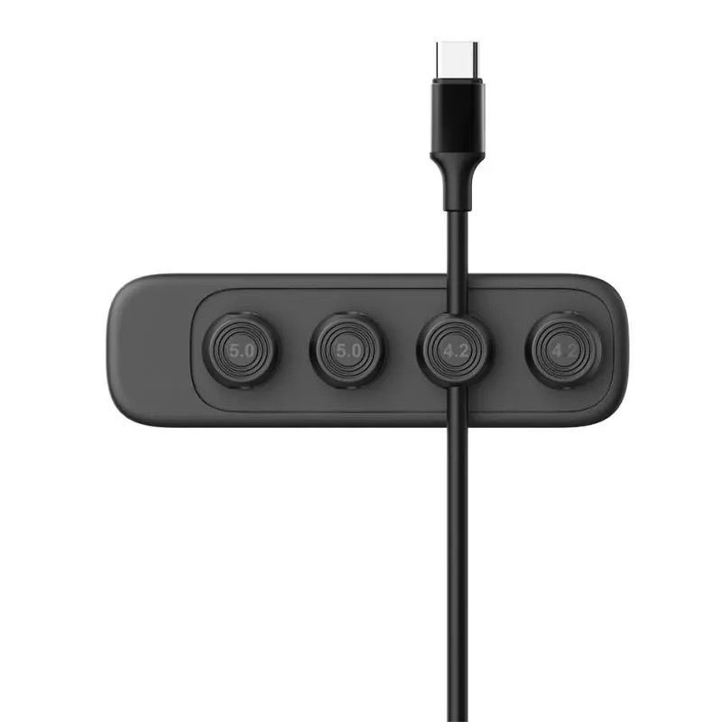 硅膠磁吸整理線套裝 多卡位 車載/家居 充電線整理收納