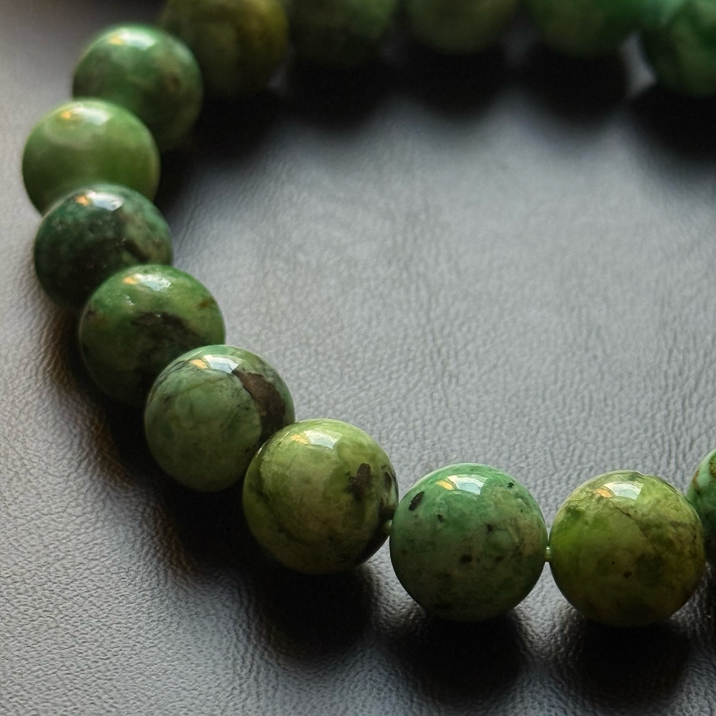 [原石] 磷鋁石 水晶手串