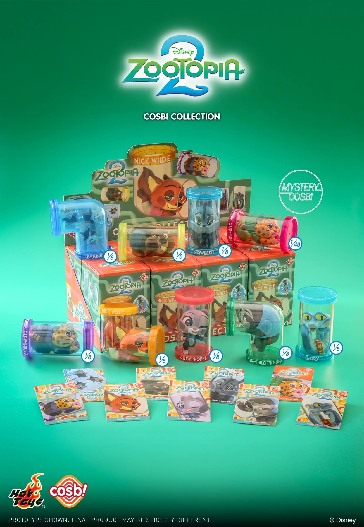 Hot Toys Disney Zootopia 2 Cosbi Collection CBX303