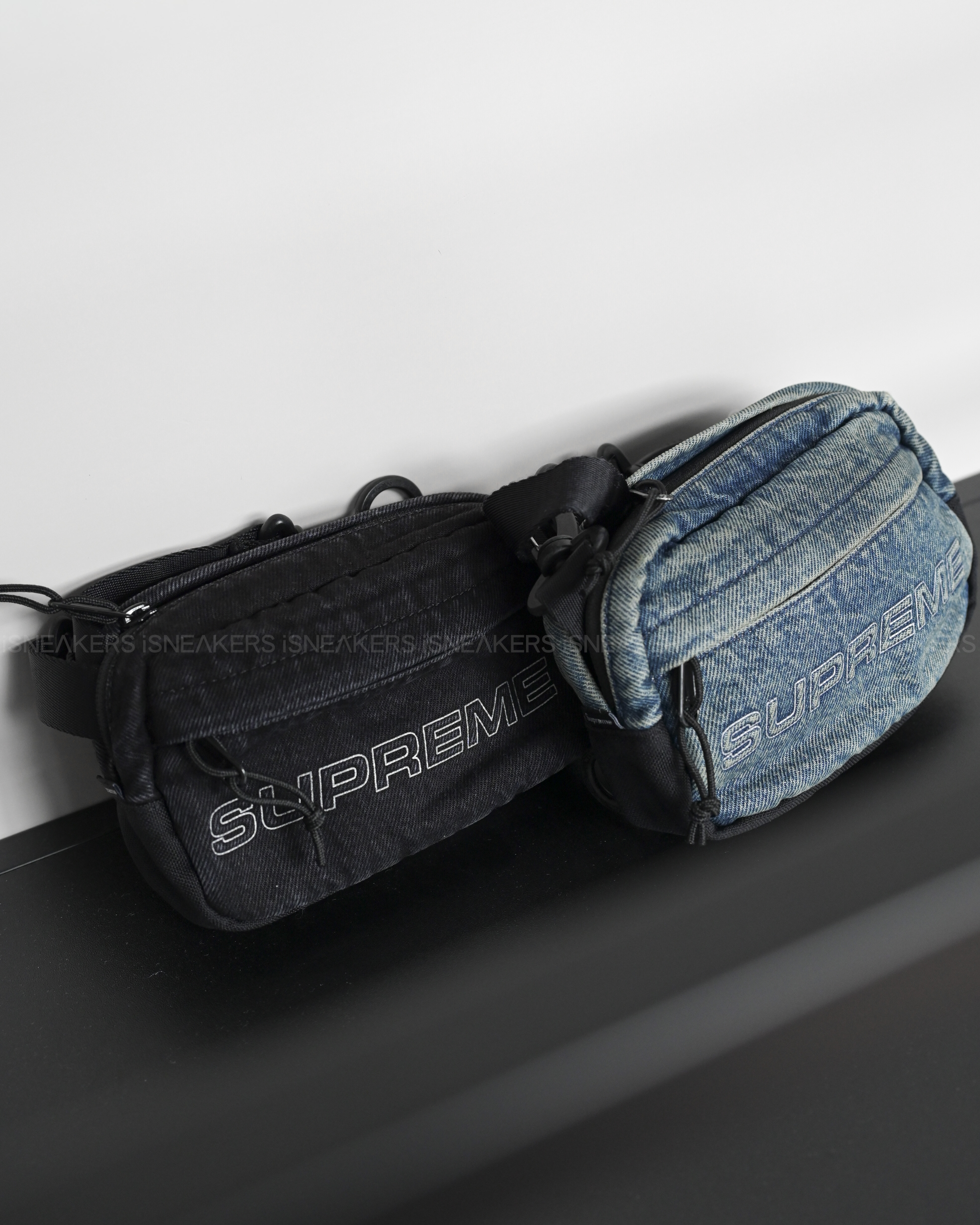 iSNEAKERS｜Supreme 25FW Denim Mini Shoulder Bag Cordura 1.5L 反光側背小包