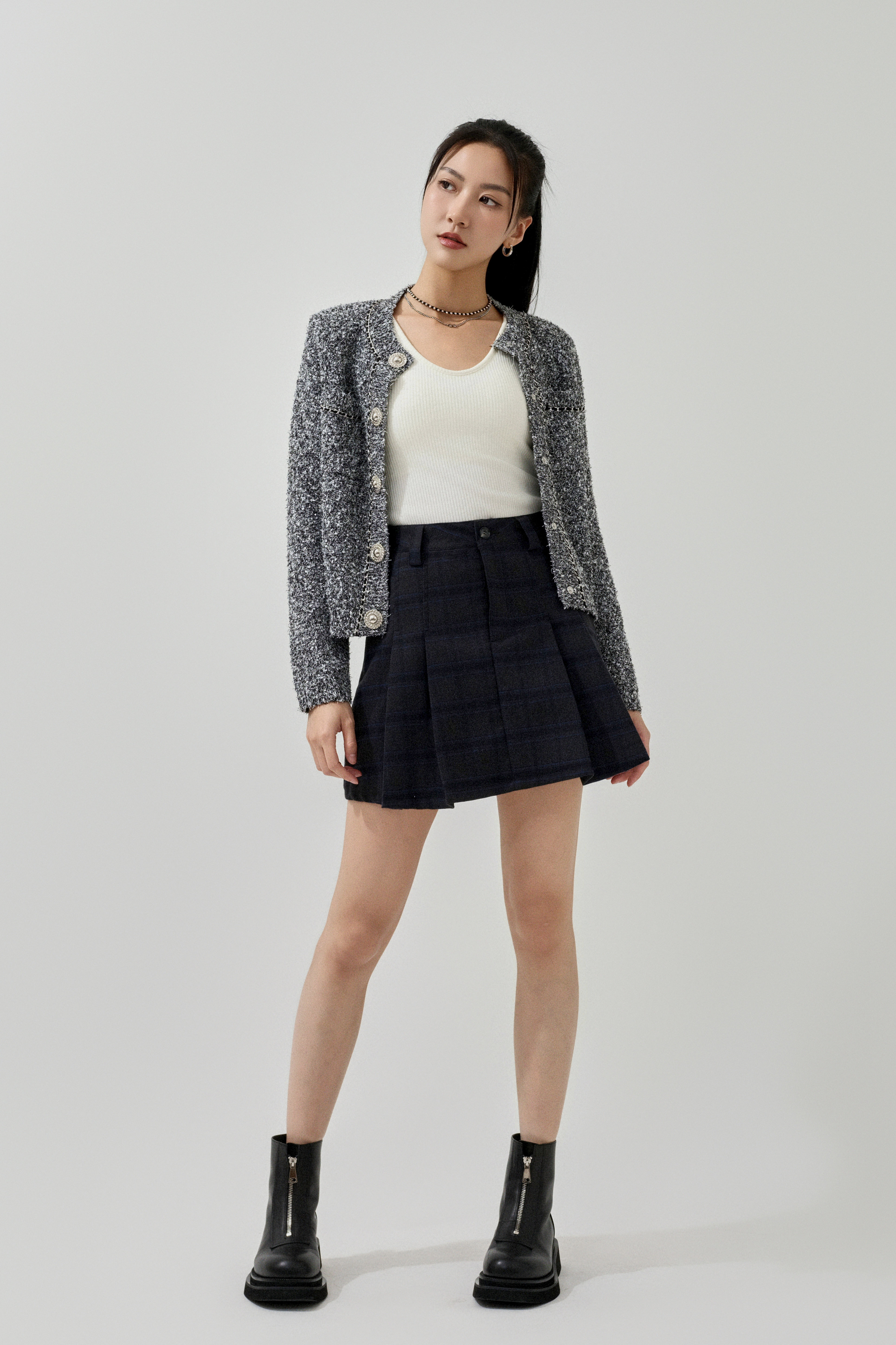 FW25_0071（外套＋Bra Top＋裙褲）