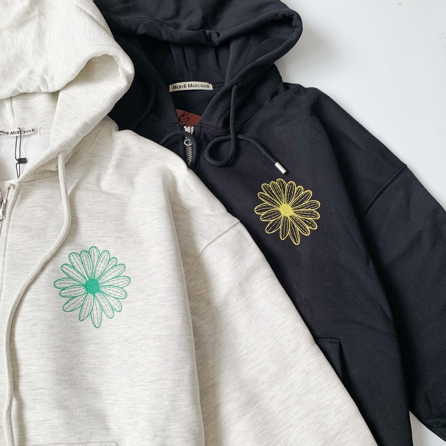 Mardi加絨拉鍊外套