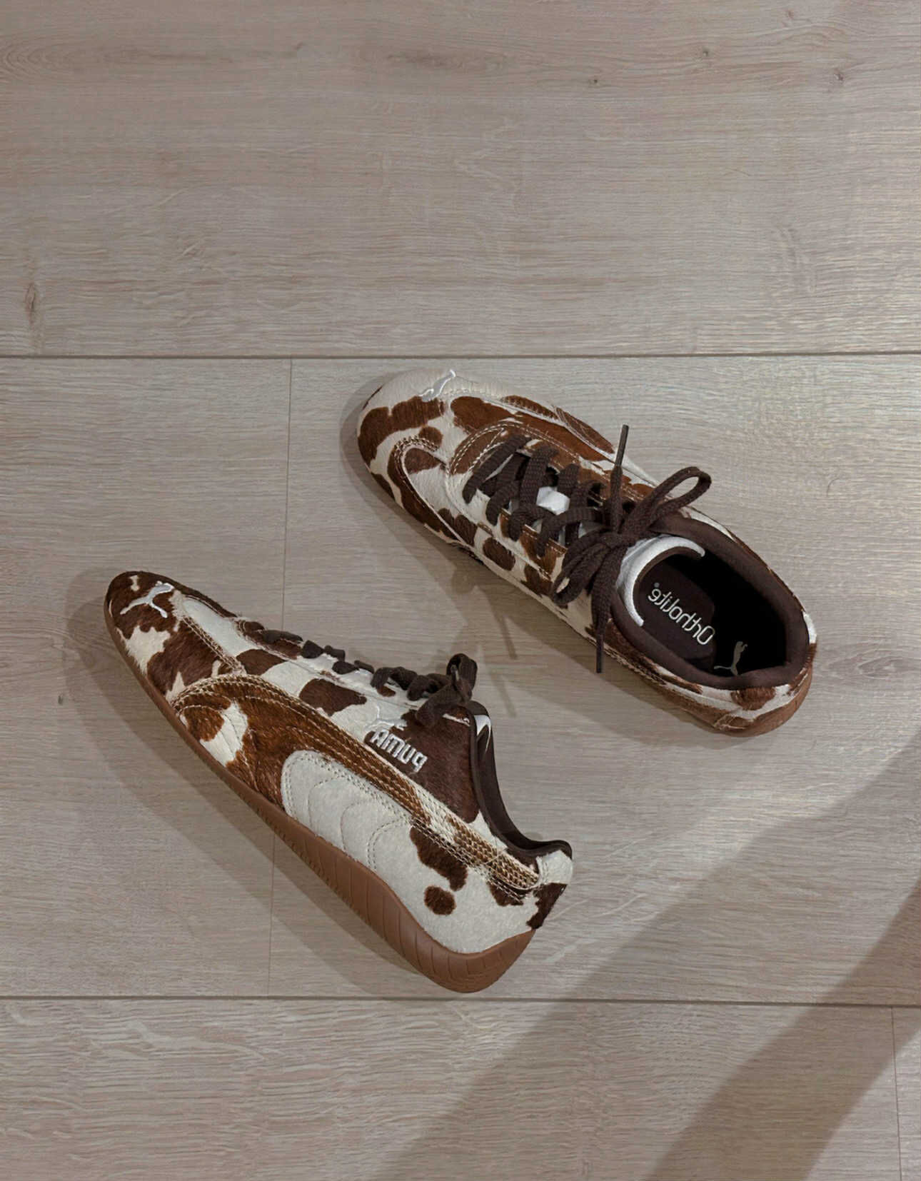 Puma Speedcat 賽車鞋 動物園系列 乳牛 馬毛