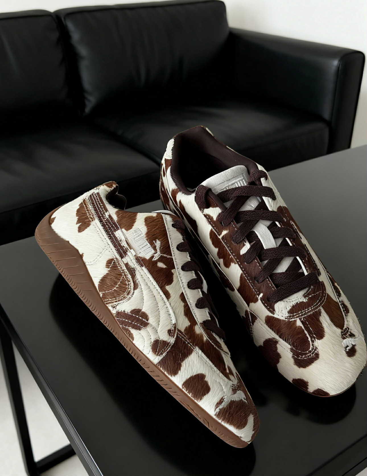 Puma Speedcat 賽車鞋 動物園系列 乳牛 馬毛