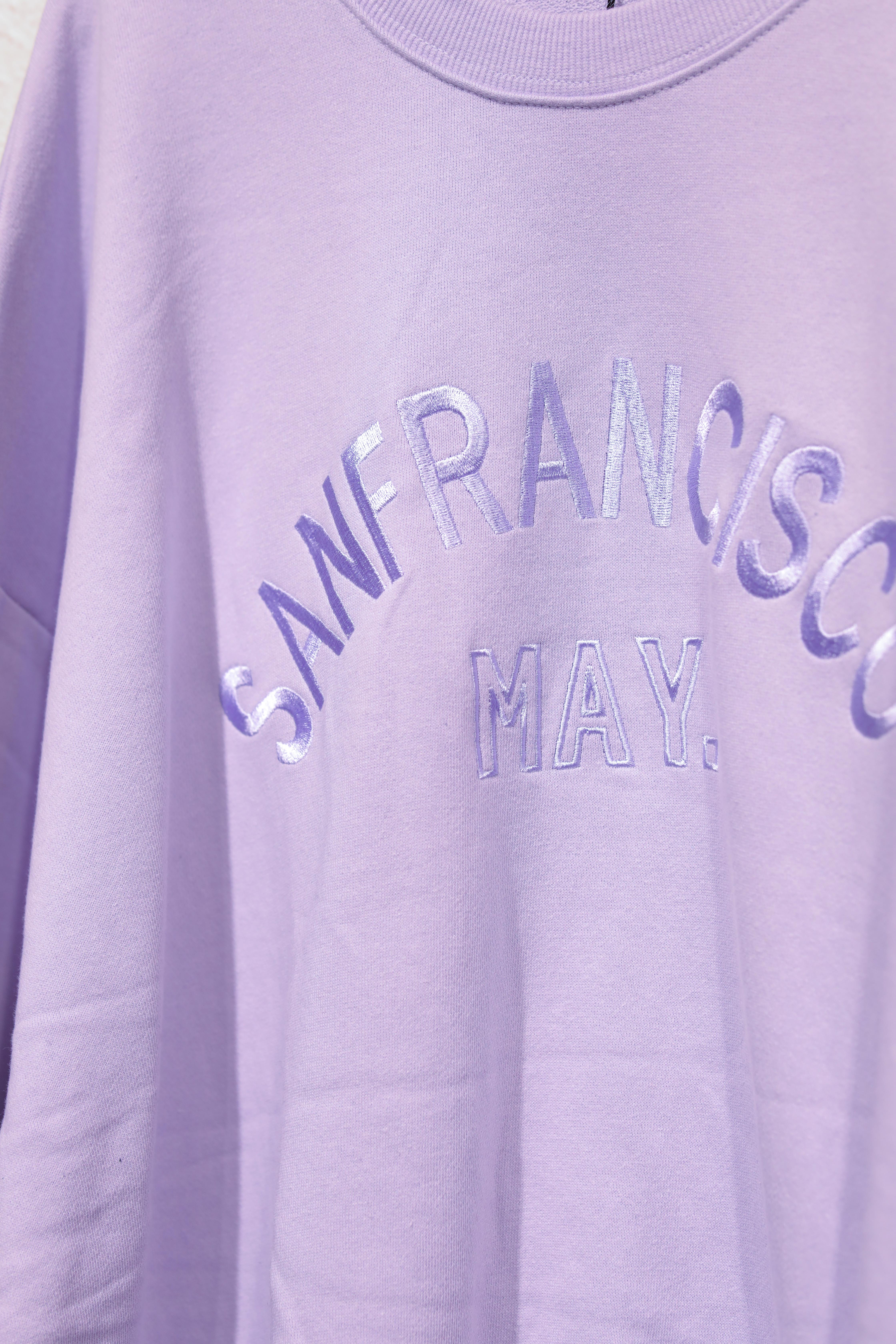 [訂貨] *需約10天到貨* Macrame 衛衣 - KOR0210 - Purple (0929live) F005A