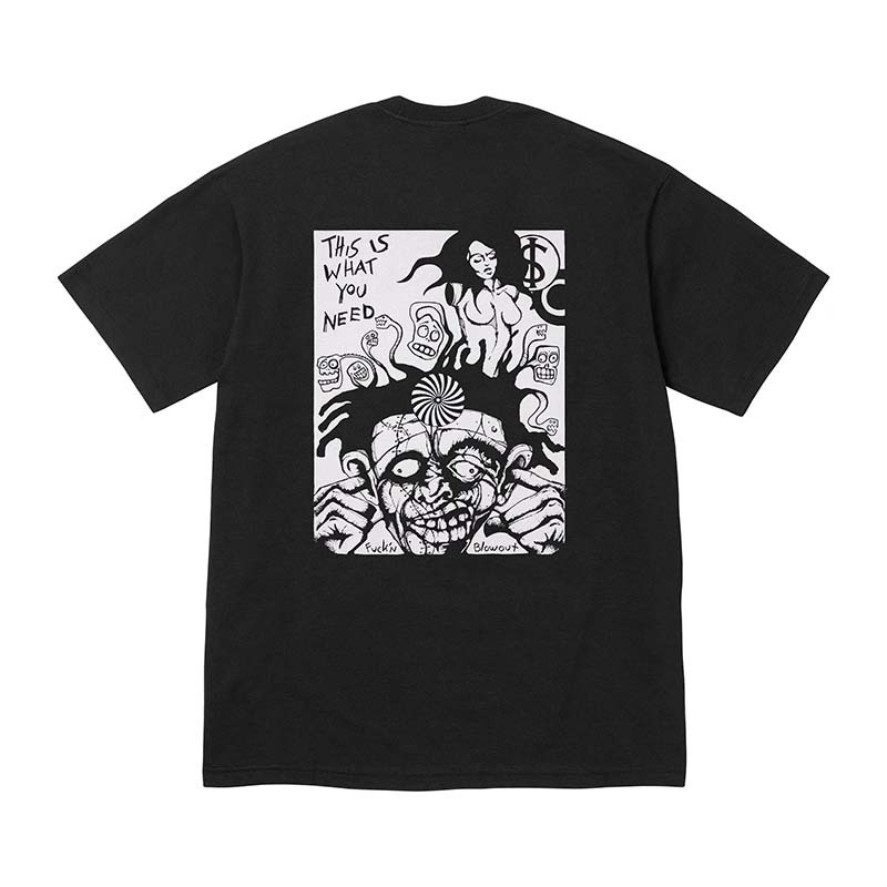 Supreme Pob Zombie Tee Black 殭屍 短袖 黑色 FW25T36-BK [台灣現貨]