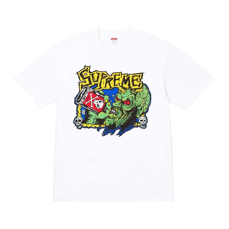 Supreme Pob Zombie Tee White 殭屍 短袖 白色 FW25T36-WE [台灣現貨]