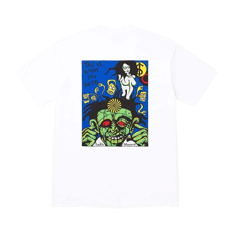 Supreme Pob Zombie Tee White 殭屍 短袖 白色 FW25T36-WE [台灣現貨]