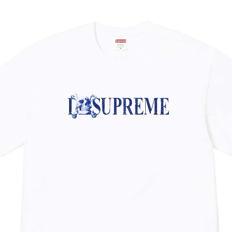 Supreme Skull Tee White 骷髏 短袖 白色 FW25T48-WE [台灣現貨]