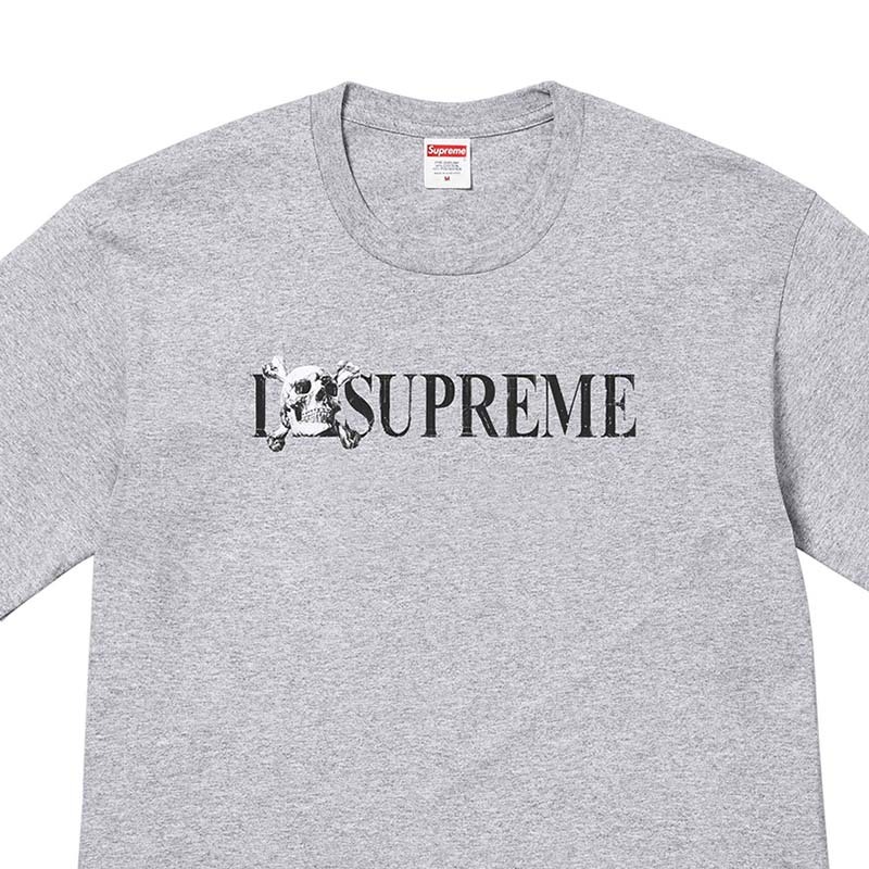 Supreme Skull Tee Grey 骷髏 短袖 灰色 FW25T48-HY [台灣現貨]