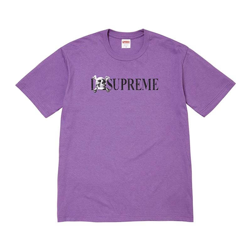 Supreme Skull Tee Purple 骷髏 短袖 紫色 FW25T48-PE [台灣現貨]