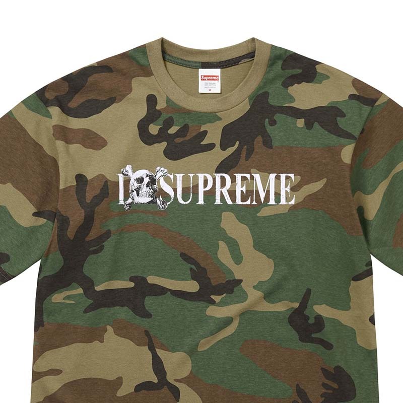 Supreme Skull Tee Wdlndcamo 骷髏 短袖 迷彩 FW25T48-WO [台灣現貨]