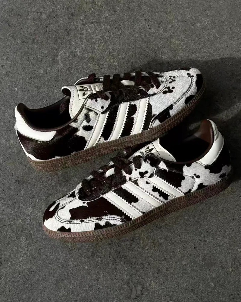 KTQ STORE ‧ Adidas Originals Samba OG "Cow Print"乳牛 白棕KK2238白粉KK2239