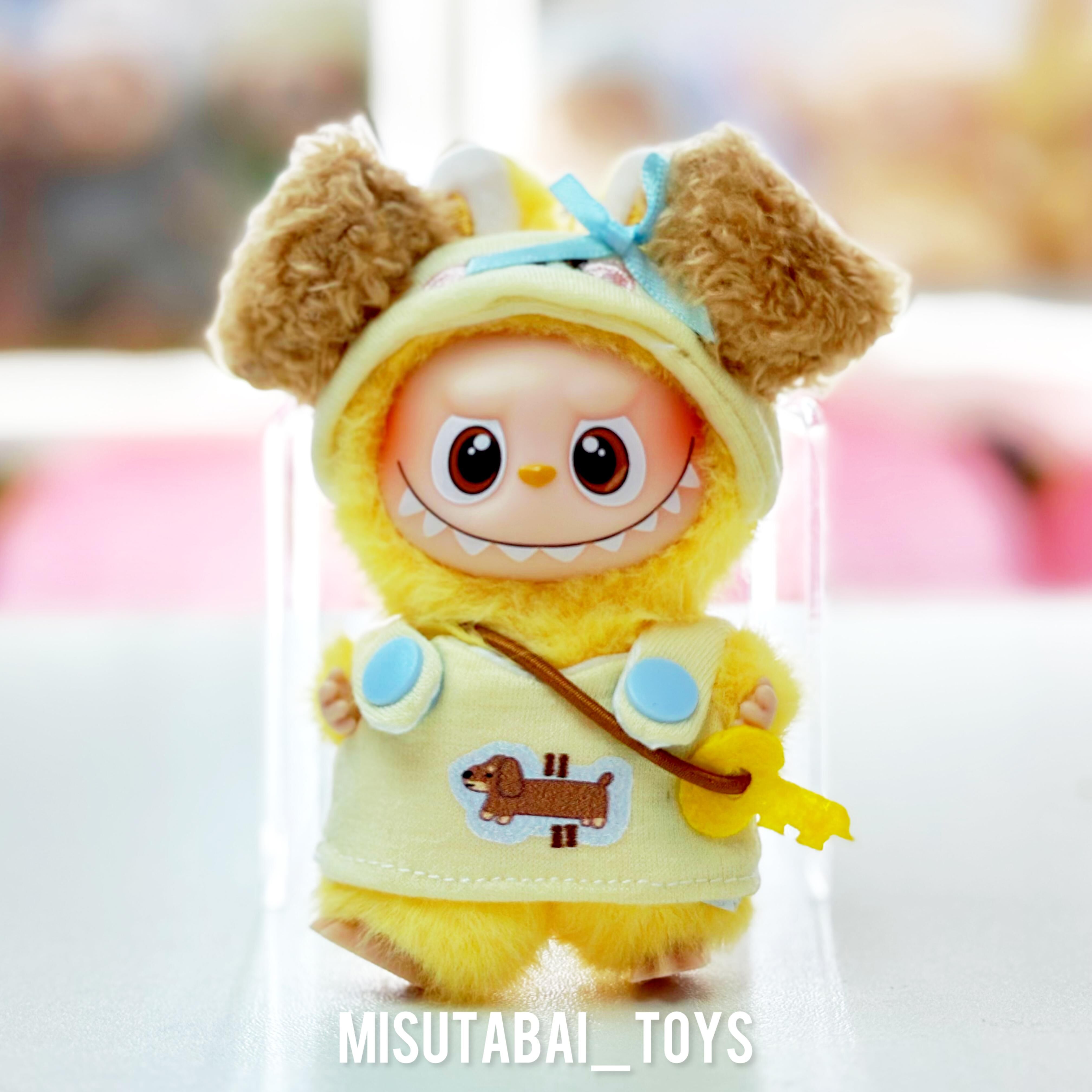 Mini Doll Outfit M9- Yellow Dog