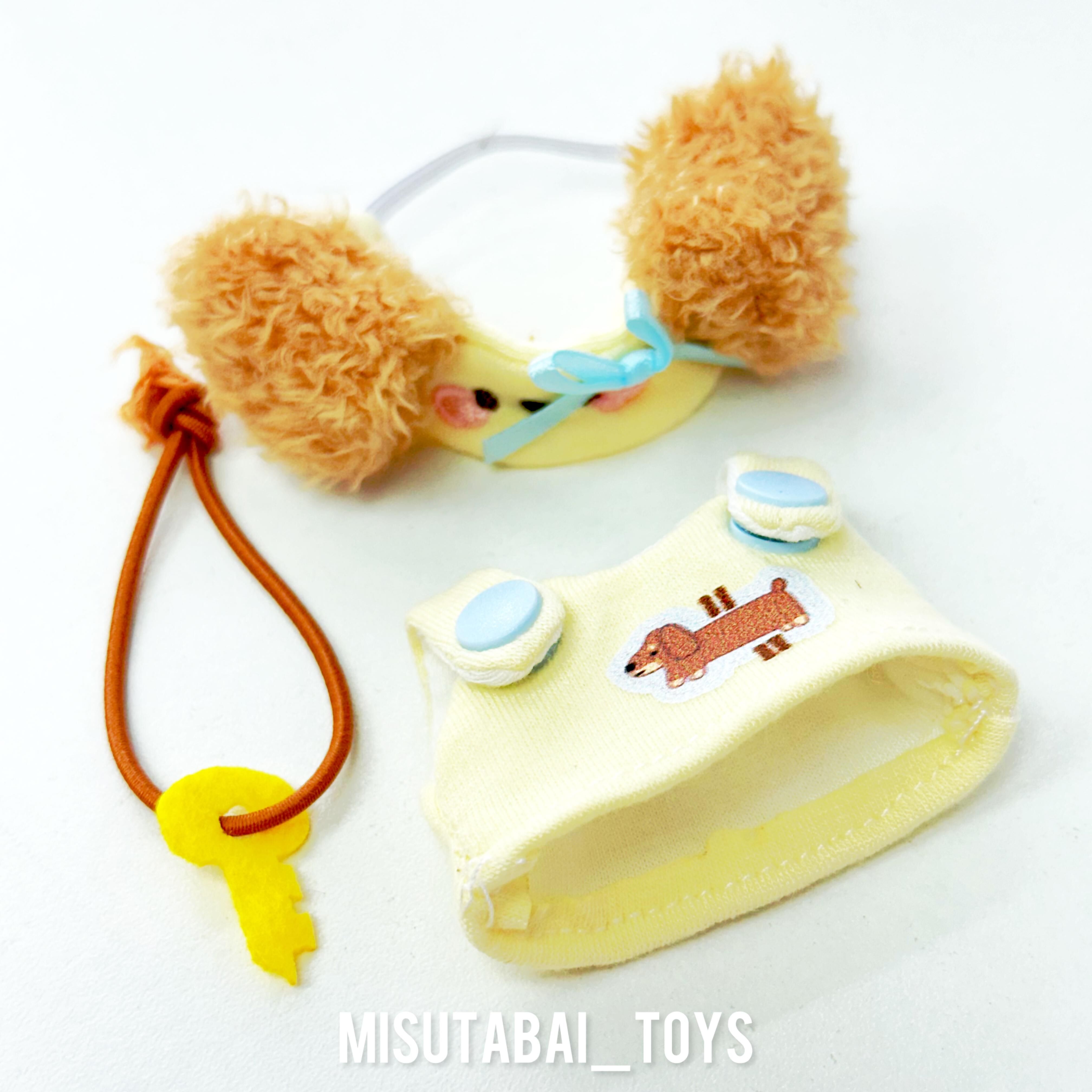 Mini Doll Outfit M9- Yellow Dog