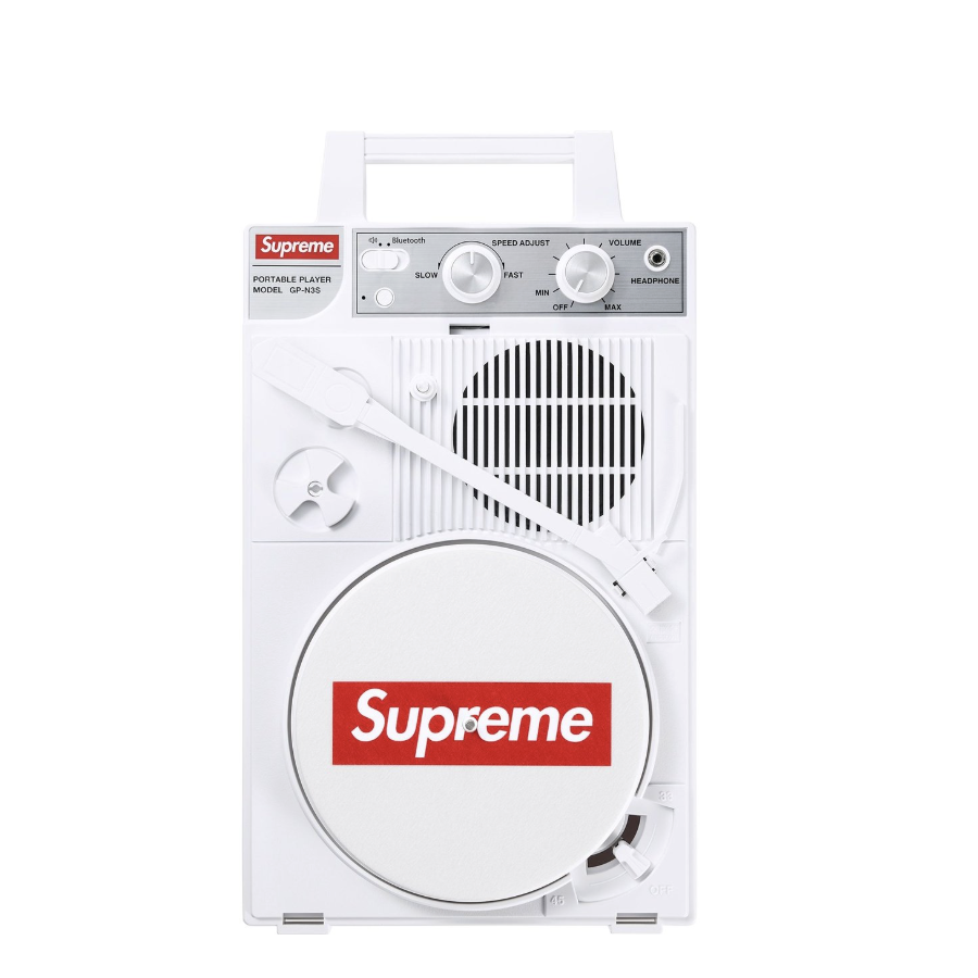 -(C9a)-SUPREME ANABAS GP-N3S PORTABLE RECORD PLAYER 移動式 黑膠 唱片 播放器-FW25A87