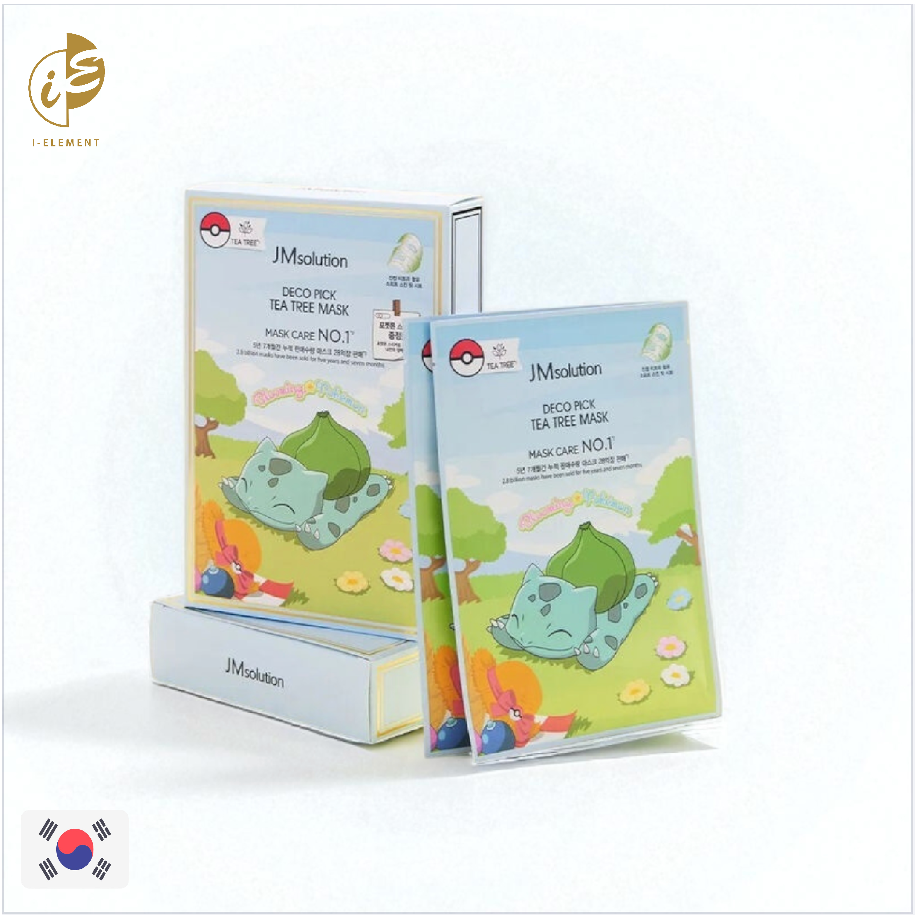 JM SOLUTION Pokémon X 茶樹面膜 1片