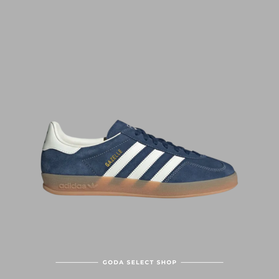 Adidas Gazelle Indoor "Night Indigo" 夜幕藍 靛藍色 雙鞋帶 運動休閒鞋 JQ8393