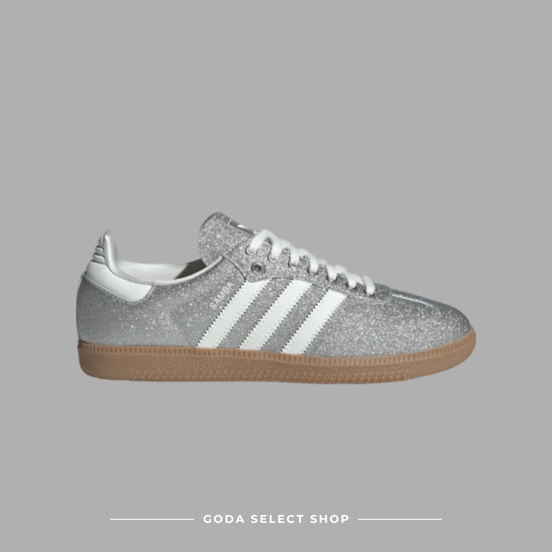 Adidas SAMBA OG 亮粉銀 焦糖底 女款 運動休閒鞋 KI6264