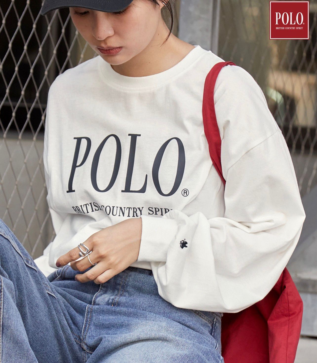 【預購】JN092901 POLO BCS logo印花長袖上衣