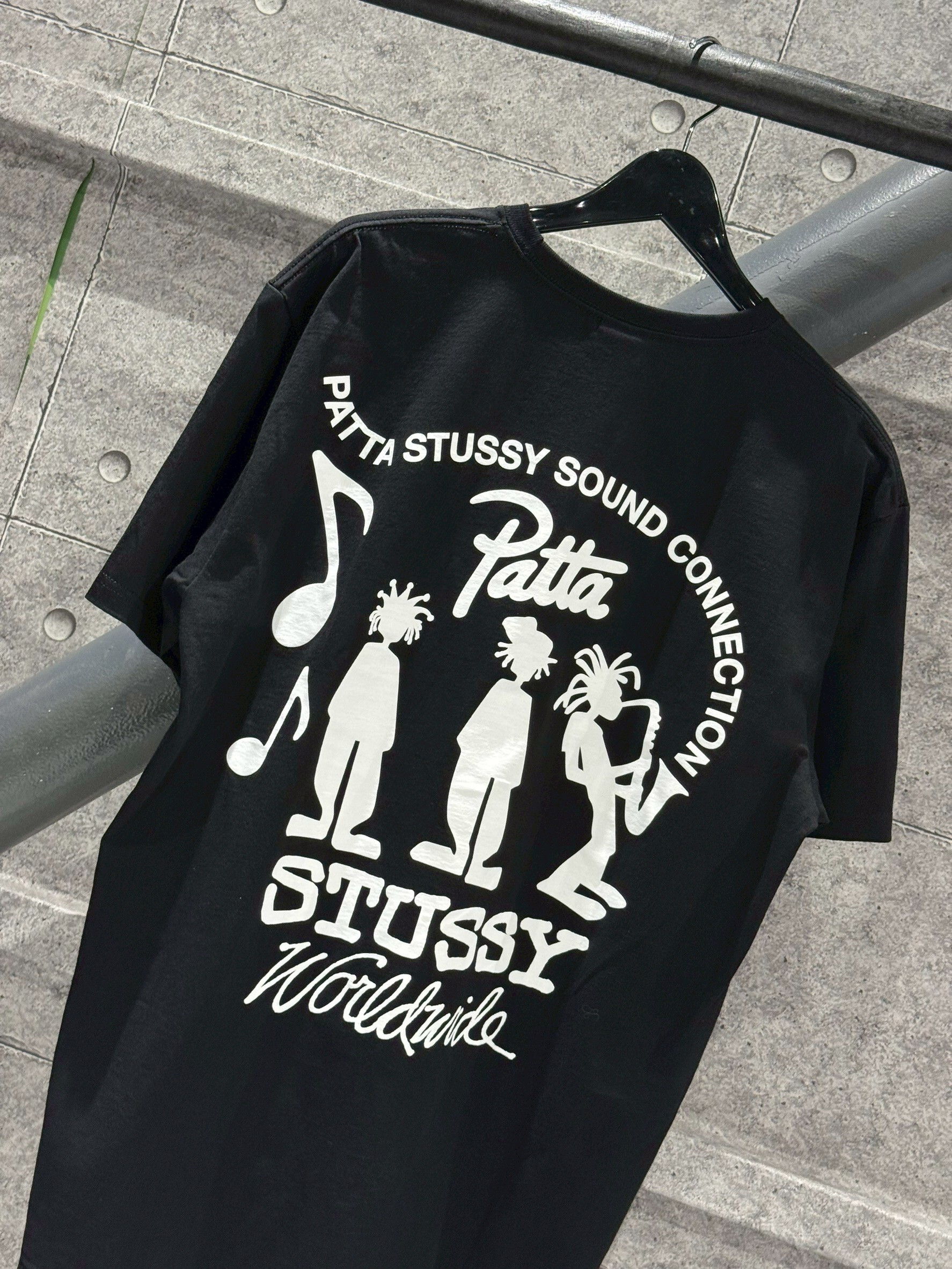 STUSSY x PATTA 爵士音樂 樂團 短袖 T