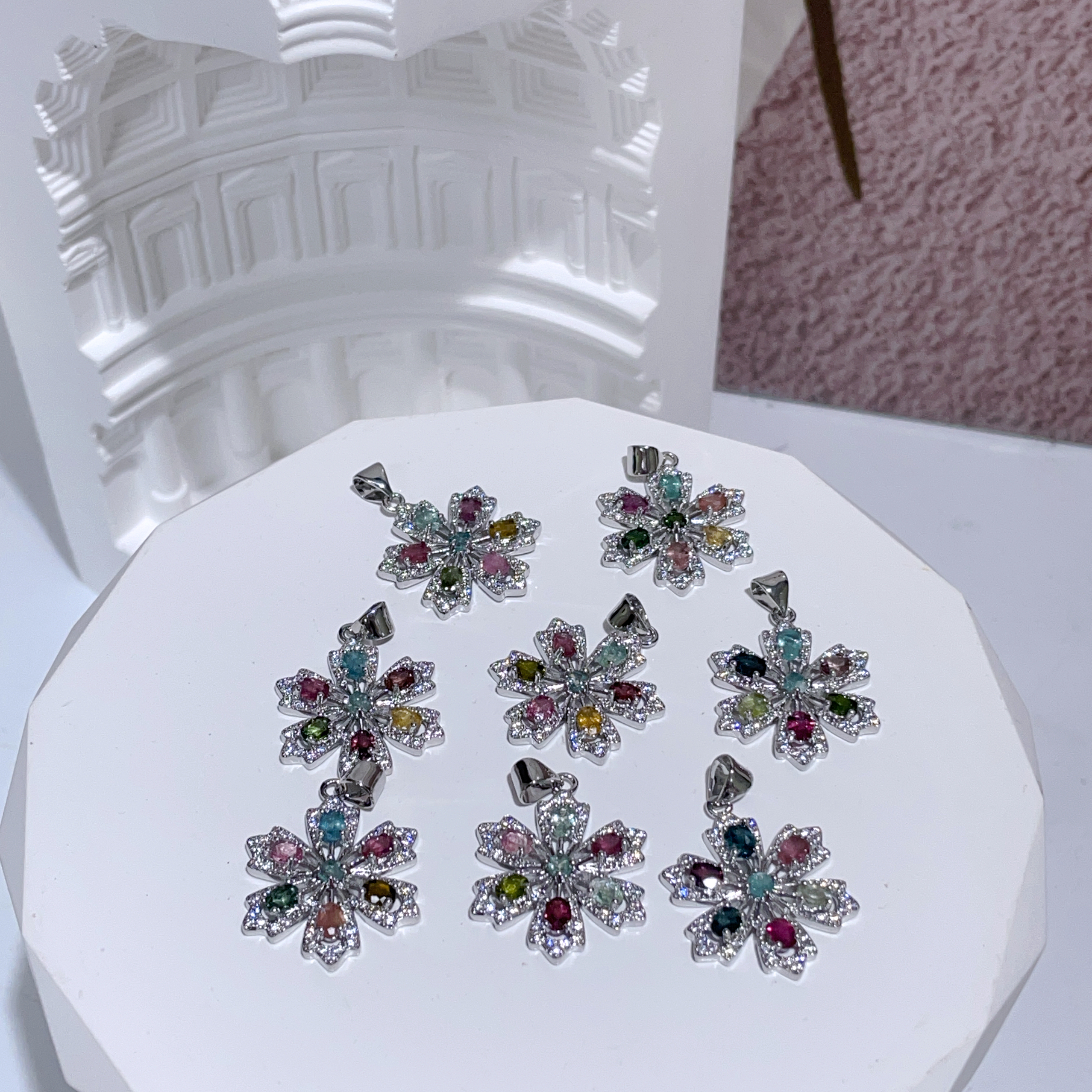 花花彩碧壐吊墜