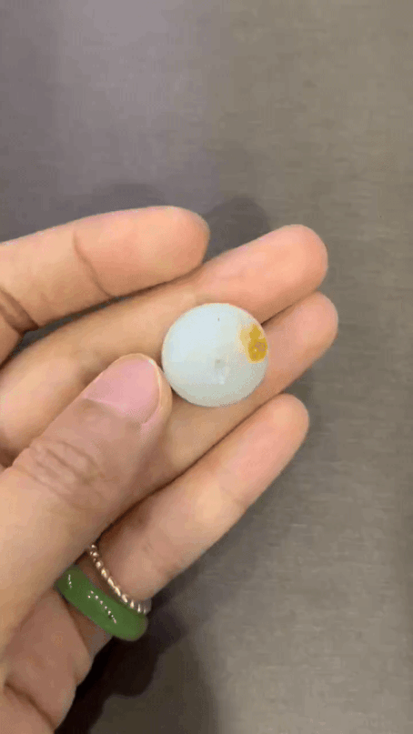 910741 和田玉籽料平安扣