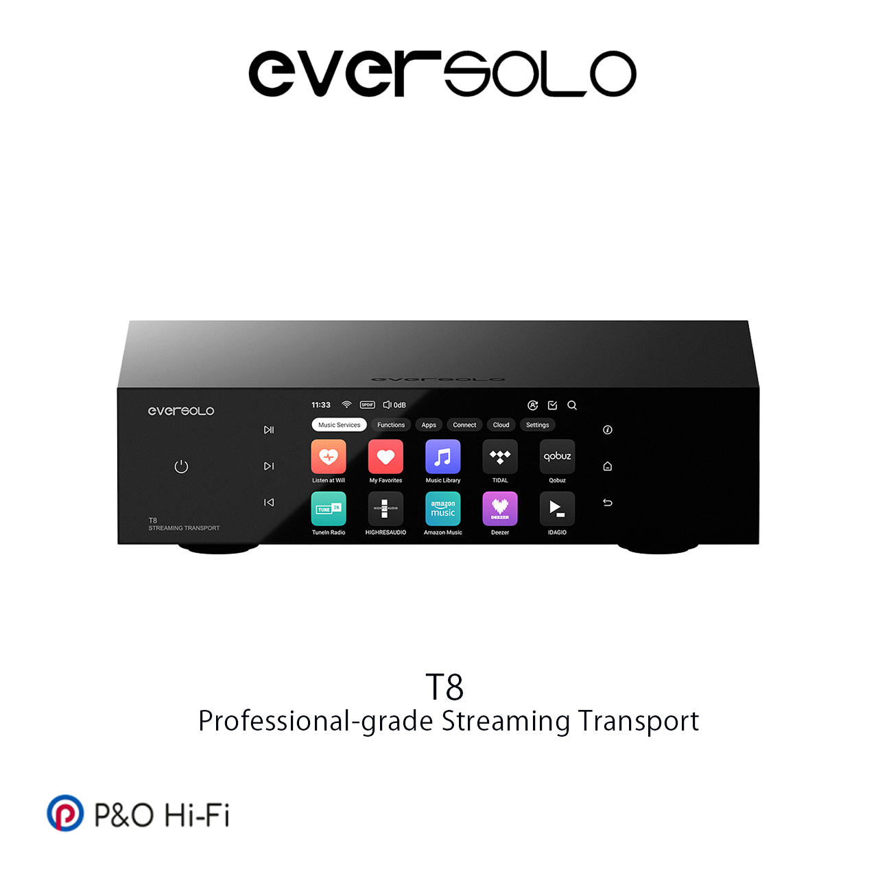 Eversolo T8 專業級串流傳輸