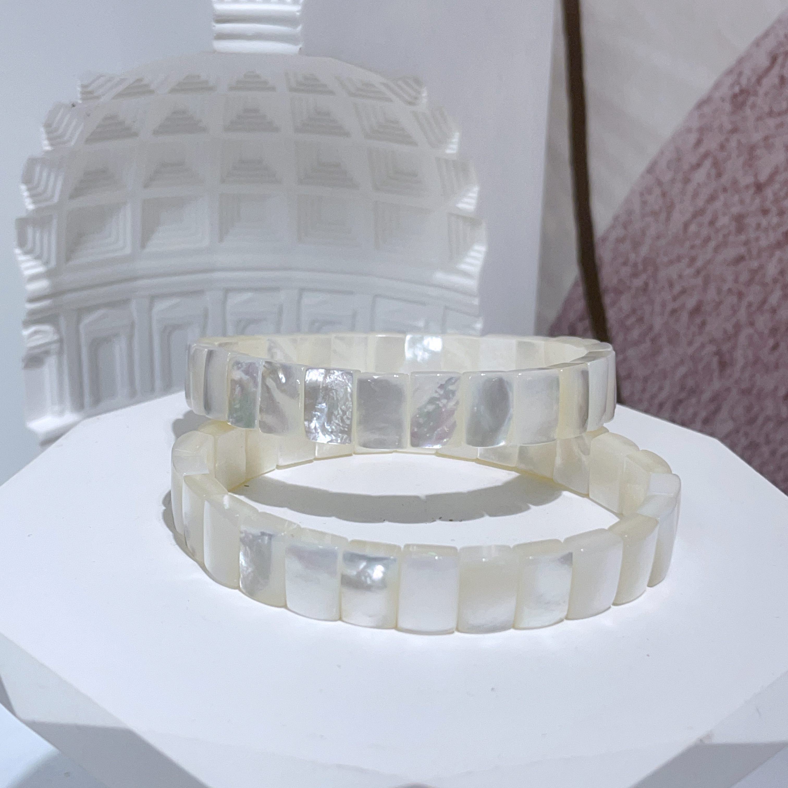 白貝母手排 10mm