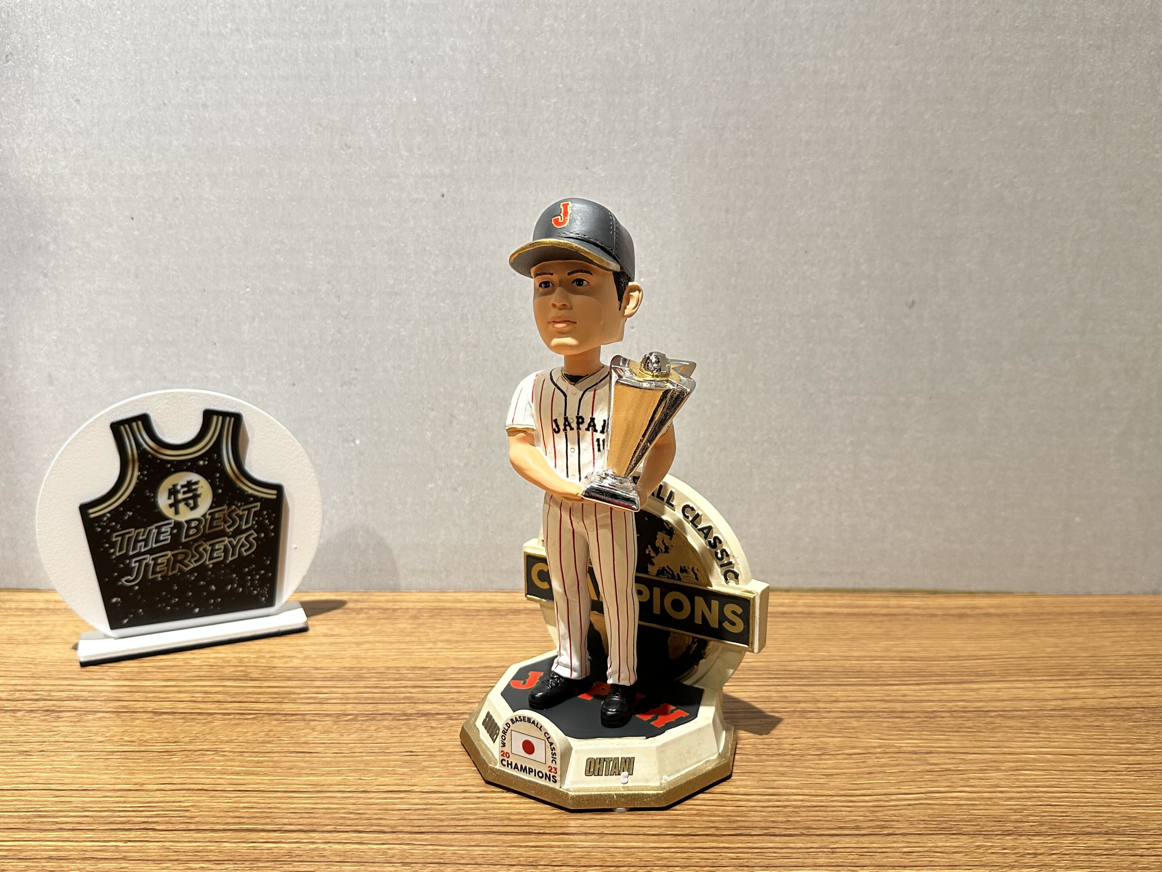 MLB公仔 Shohei Ohtani Japan 2023 World Baseball Classic Champions 日本隊 世界棒球經典賽 冠軍公仔 Foco Bobblehead 搖頭娃娃 全新含盒裝 全球限量323組
