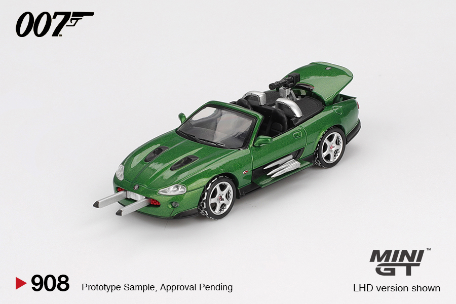 【預訂】Mini GT 908 Jaguar XKR "Die Another Day"