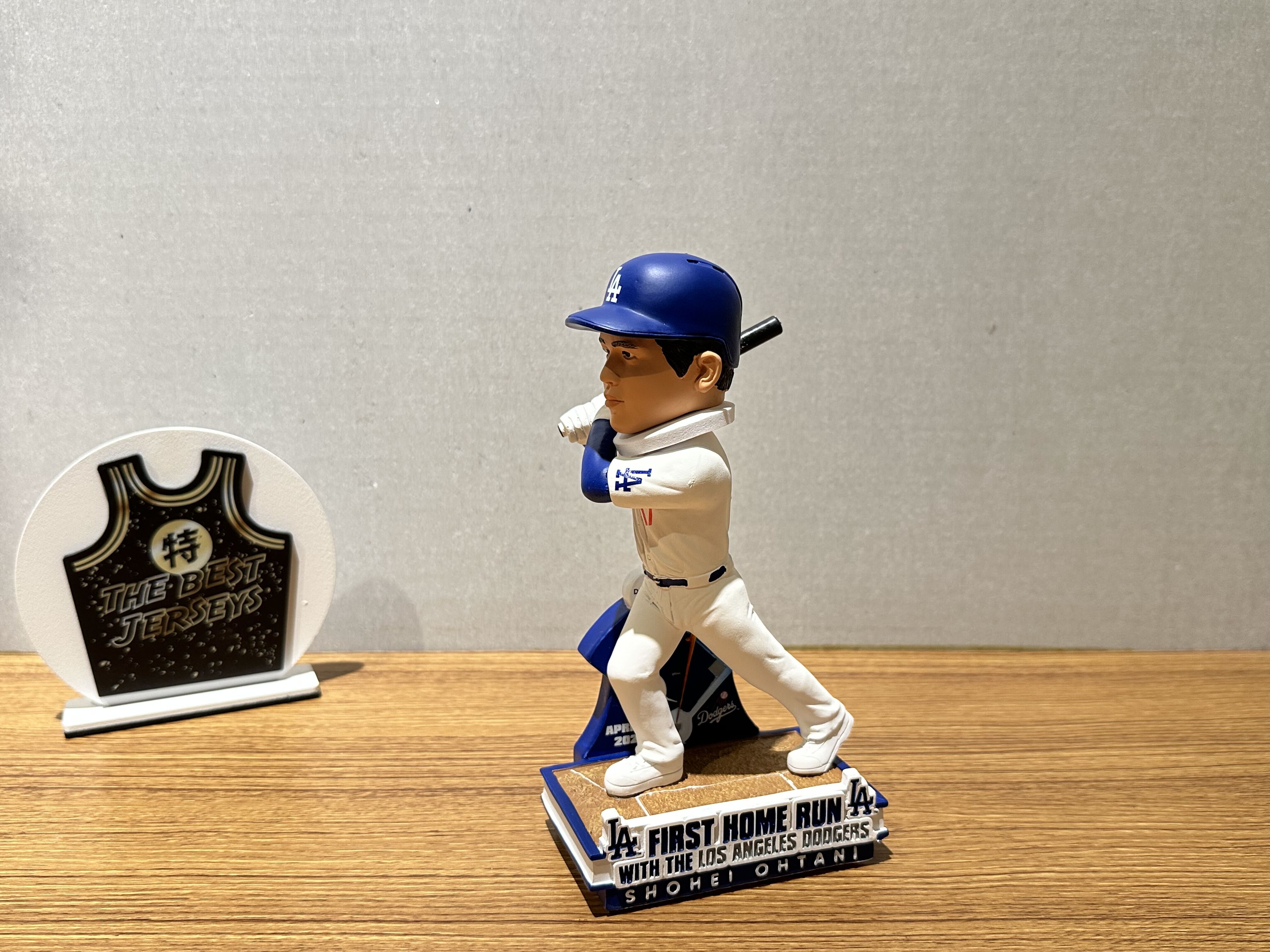 MLB公仔 Shohei Ohtani Los Angeles Dodgers First Dodger Home Run 洛杉磯道奇 大谷翔平 轉隊 首轟公仔 Foco Bobblehead 搖頭娃娃 全新含盒裝 全球限量401組