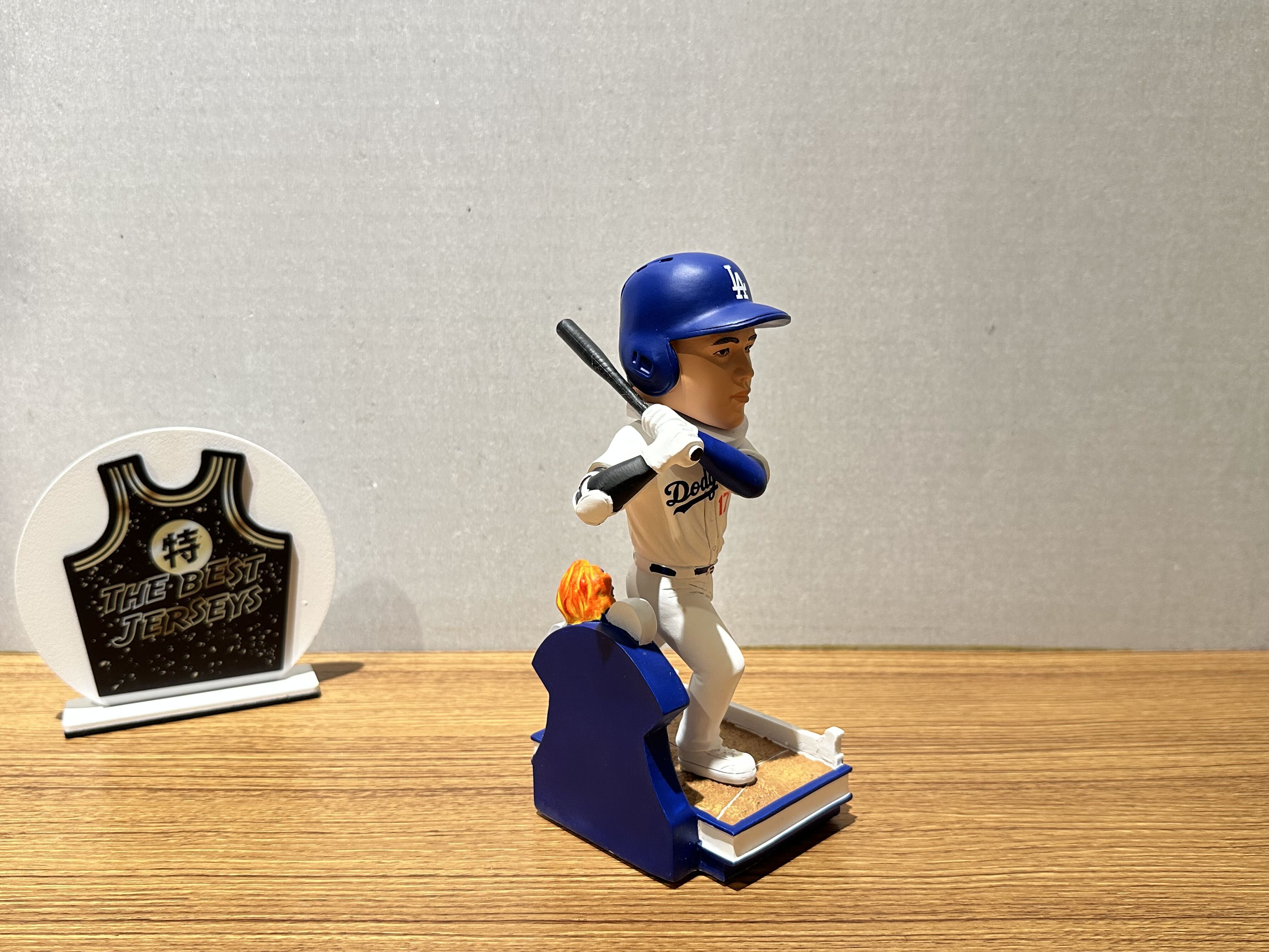 MLB公仔 Shohei Ohtani Los Angeles Dodgers First Dodger Home Run 洛杉磯道奇 大谷翔平 轉隊 首轟公仔 Foco Bobblehead 搖頭娃娃 全新含盒裝 全球限量401組