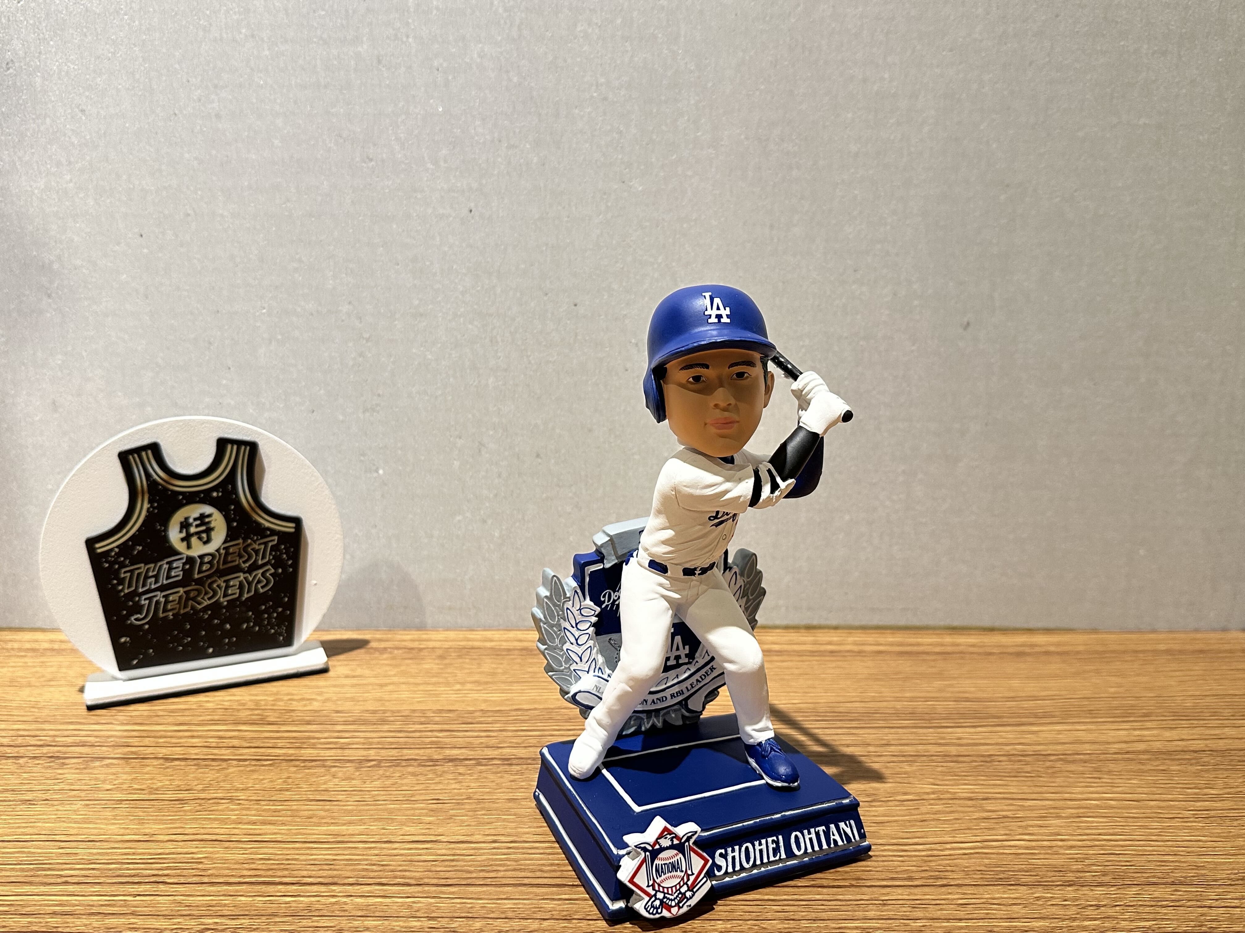 MLB公仔 Shohei Ohtani Los Angeles Dodgers 2024 National League Home Run & RBI Leader 洛杉磯道奇 國聯全壘打王 打點王 公仔 Foco Bobblehead 搖頭娃娃 全新含盒裝 全球限量117組