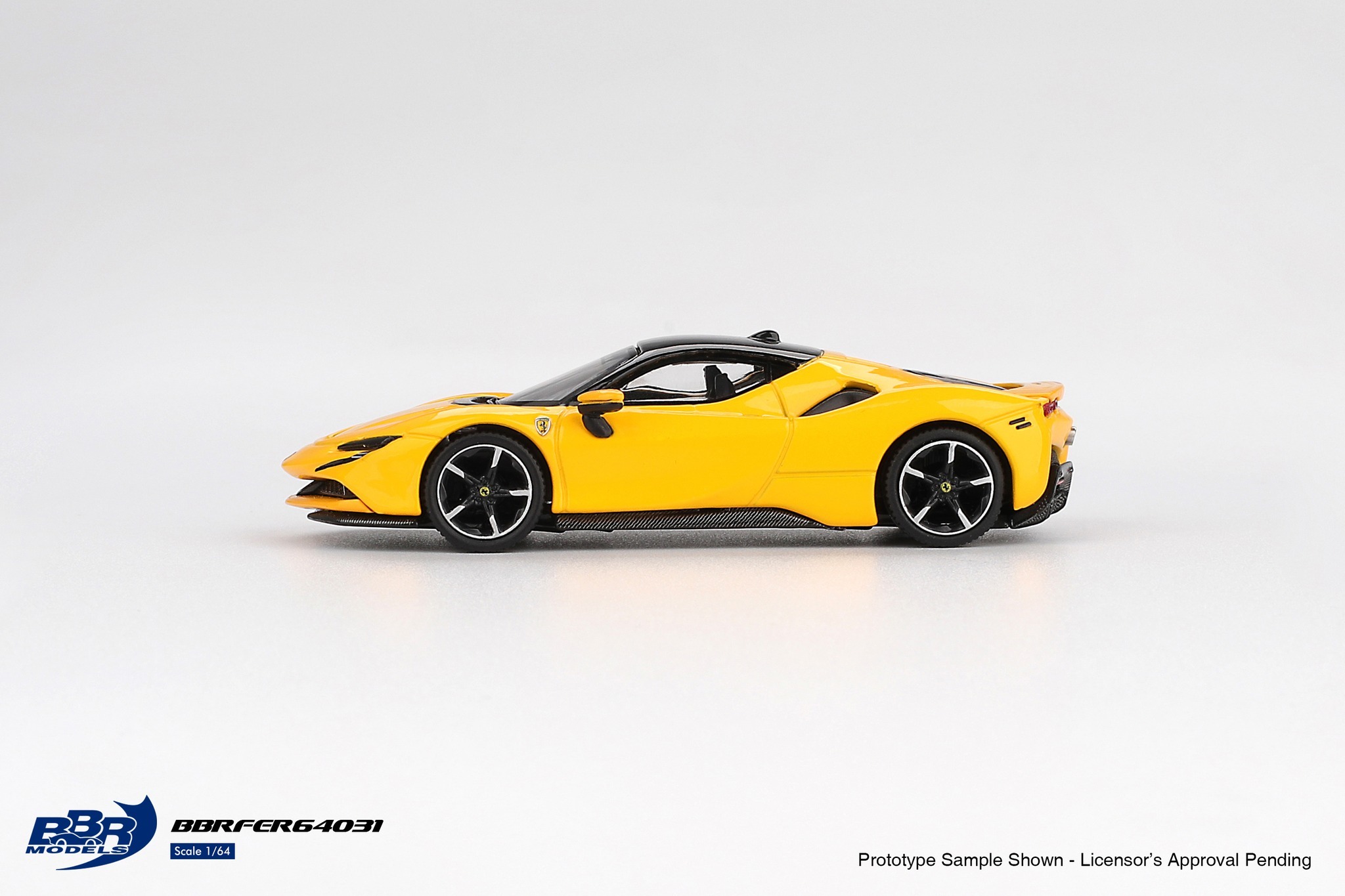 【預訂】BBR Models Ferrari SF90 Giallo Modena
