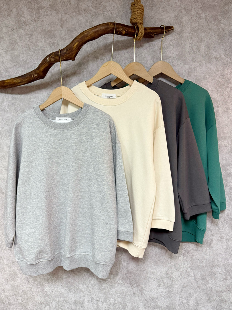 剛剛好修飾手臂線條★溫柔卻不單調棉T