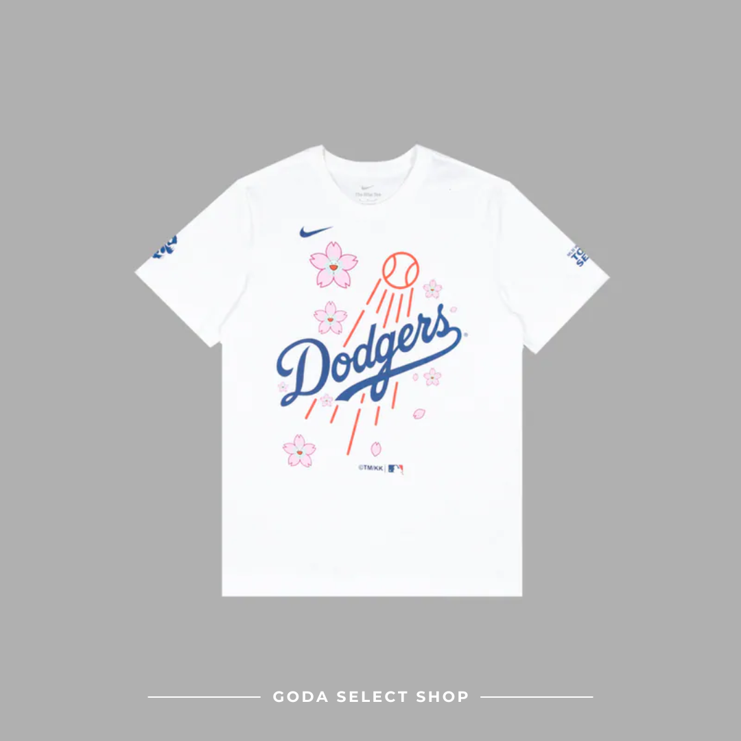 村上隆 Takashi Murakami × MLB 2025世界巡迴東京系列 道奇隊 白色 短T