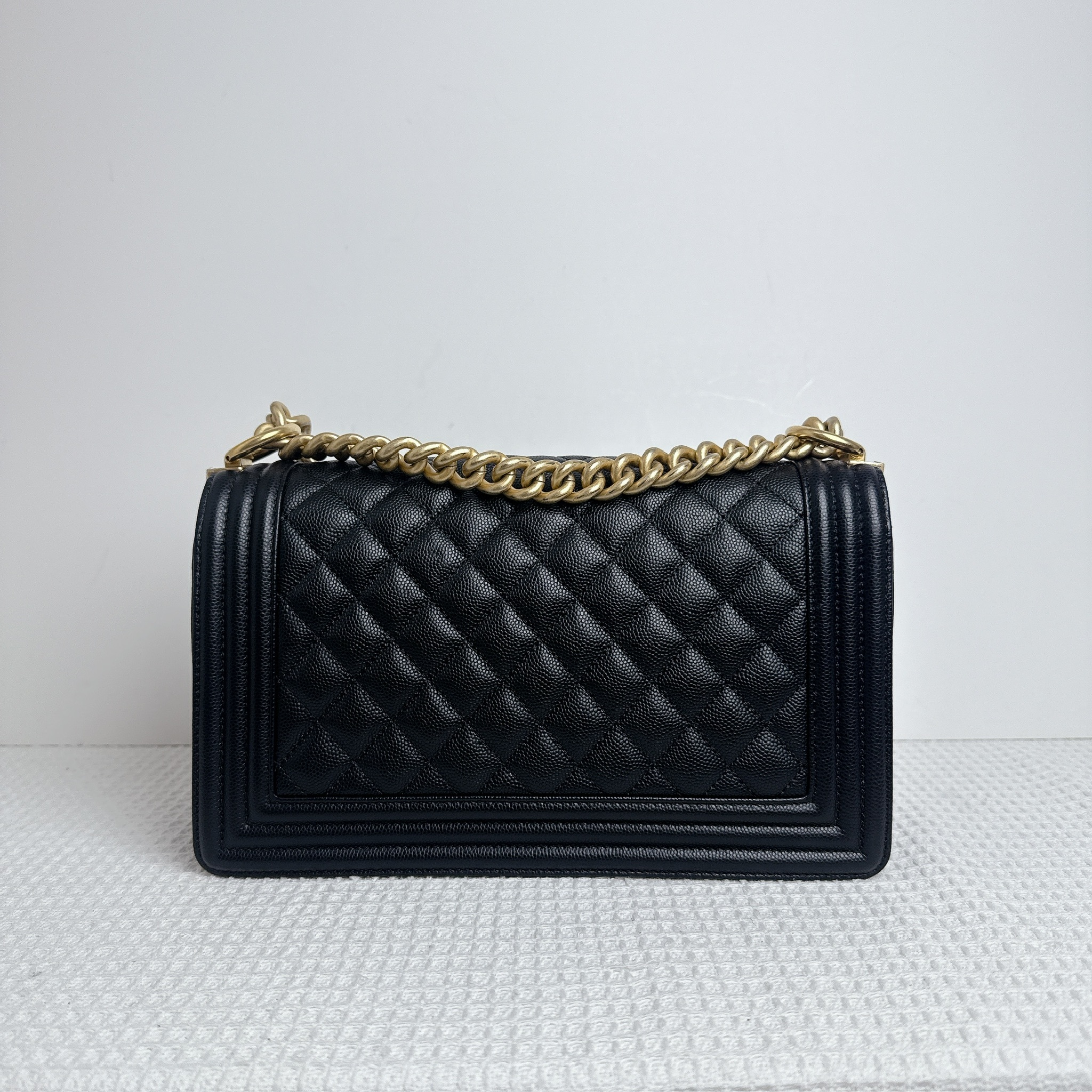 Chanel Boy 25 - Black / Ghw