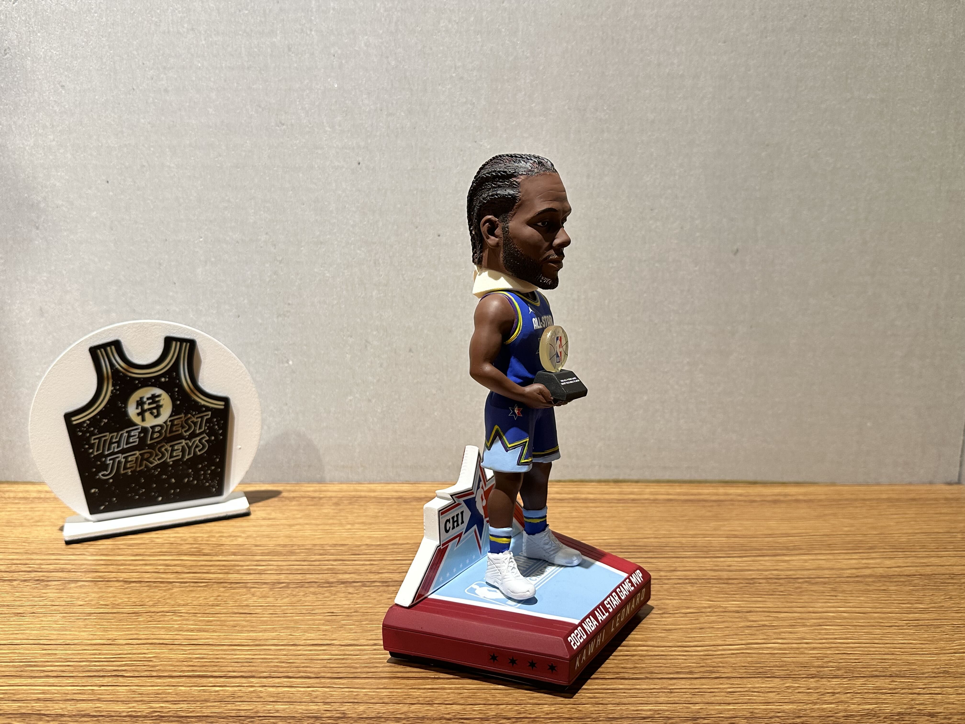 NBA公仔 Kawhi Leonard All Star Games 明星賽藍 MVP公仔 Foco Bobblehead 搖頭娃娃 全新含盒裝