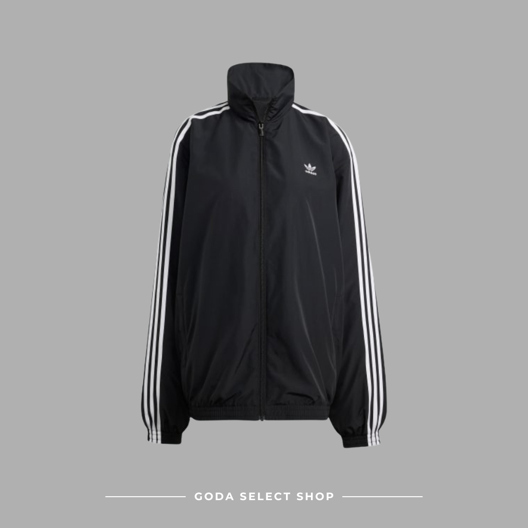 ADIDAS ORIGINALS FB OS TT 運動休閒 立領條紋 長袖外套 OVERSIZE 兩色  JD3392 JD3394