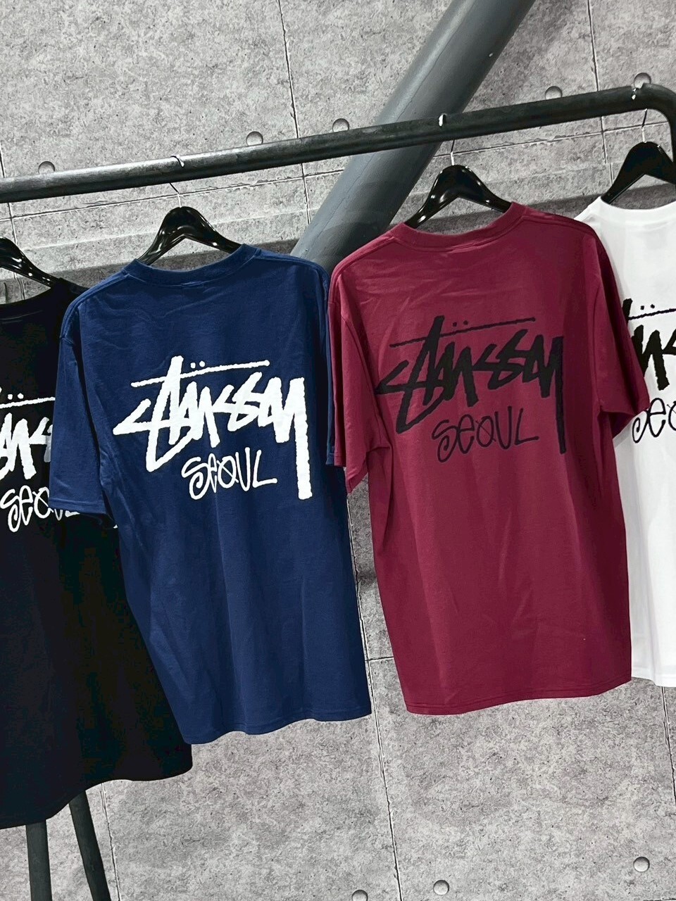 STUSSY 韓國 首爾店鋪限定款 短袖 T