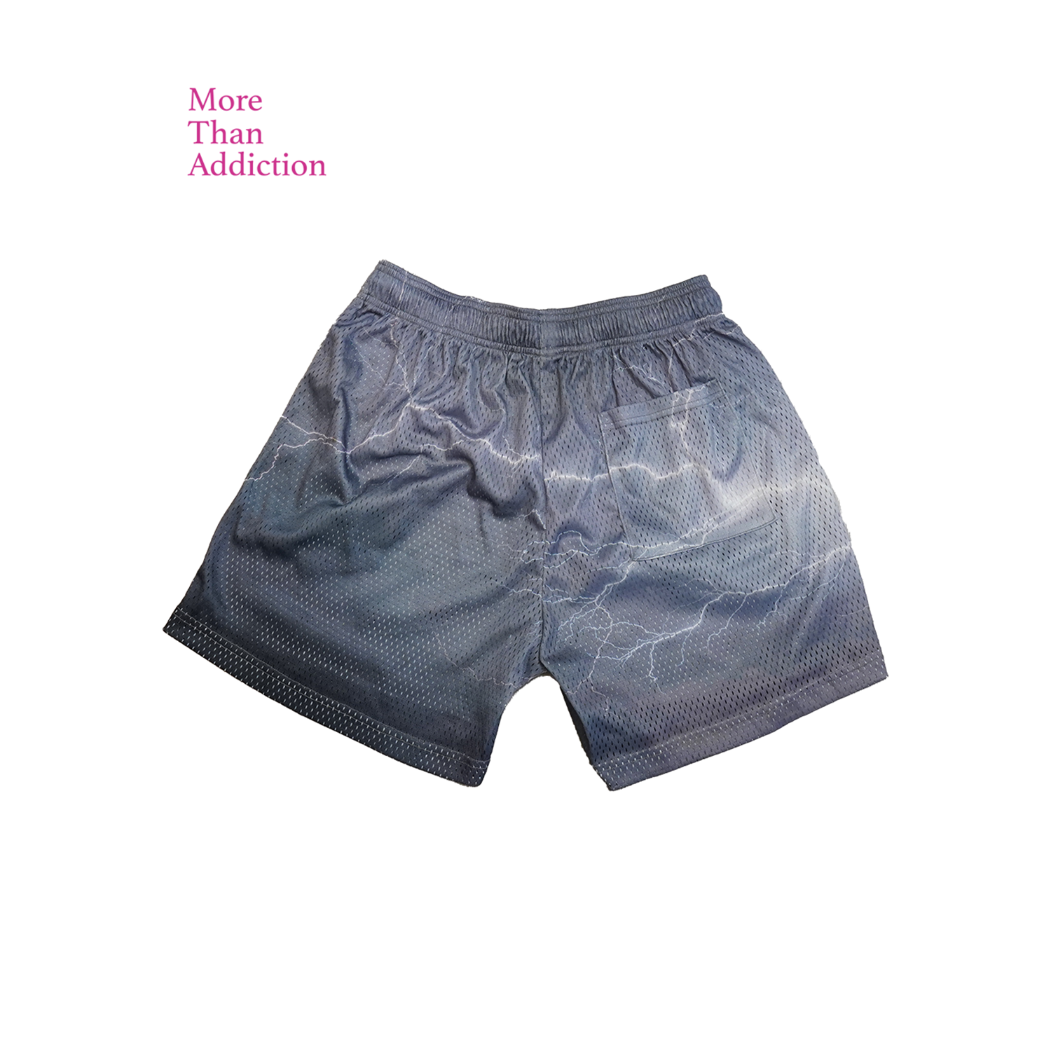 MTA Lightning Shorts 網布 閃電 短褲 灰白 MTA-45 [台灣現貨]