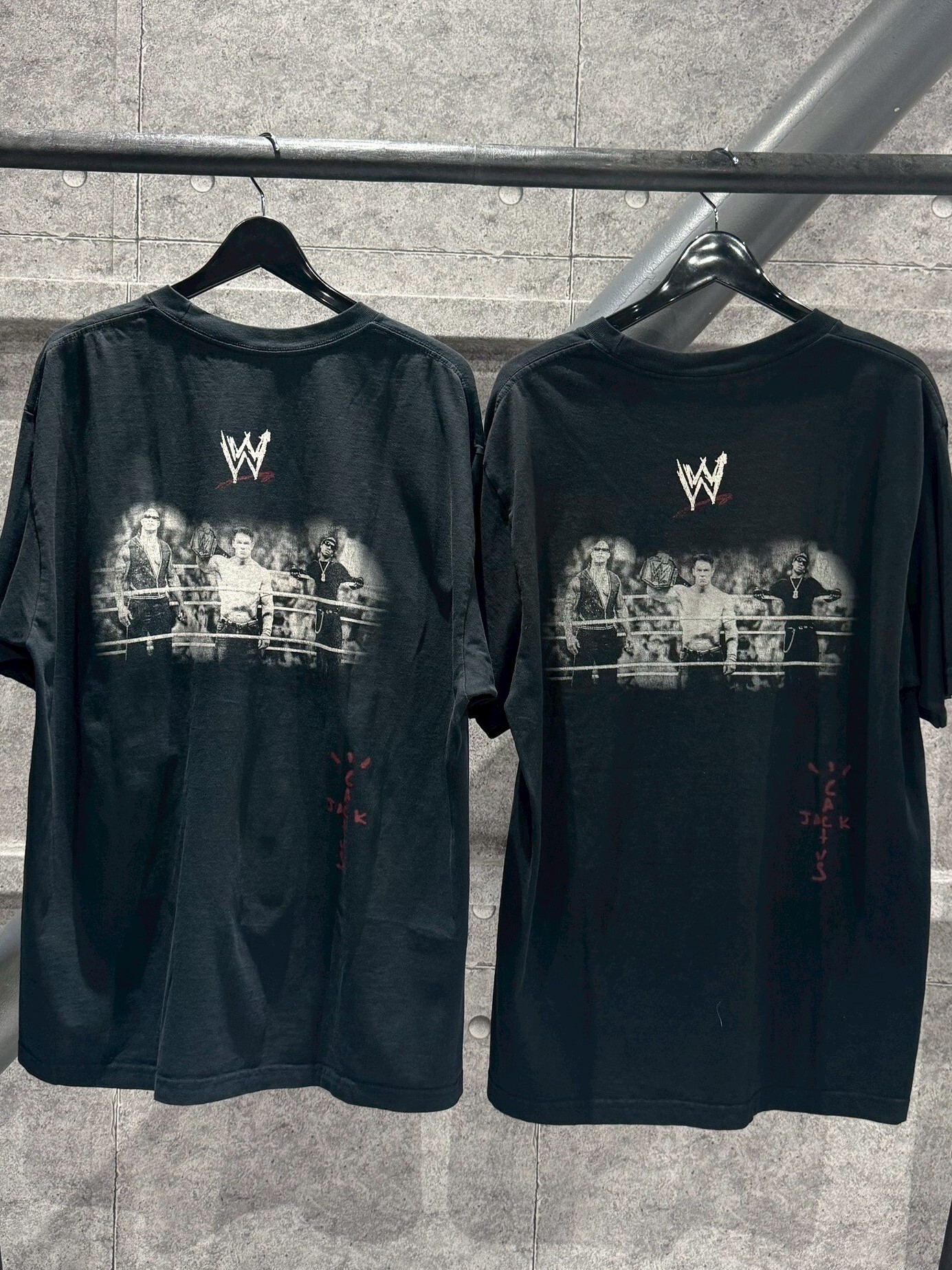 Travis Scott x WWE "WRESTLING IS REAL" 反派角色 短袖 T