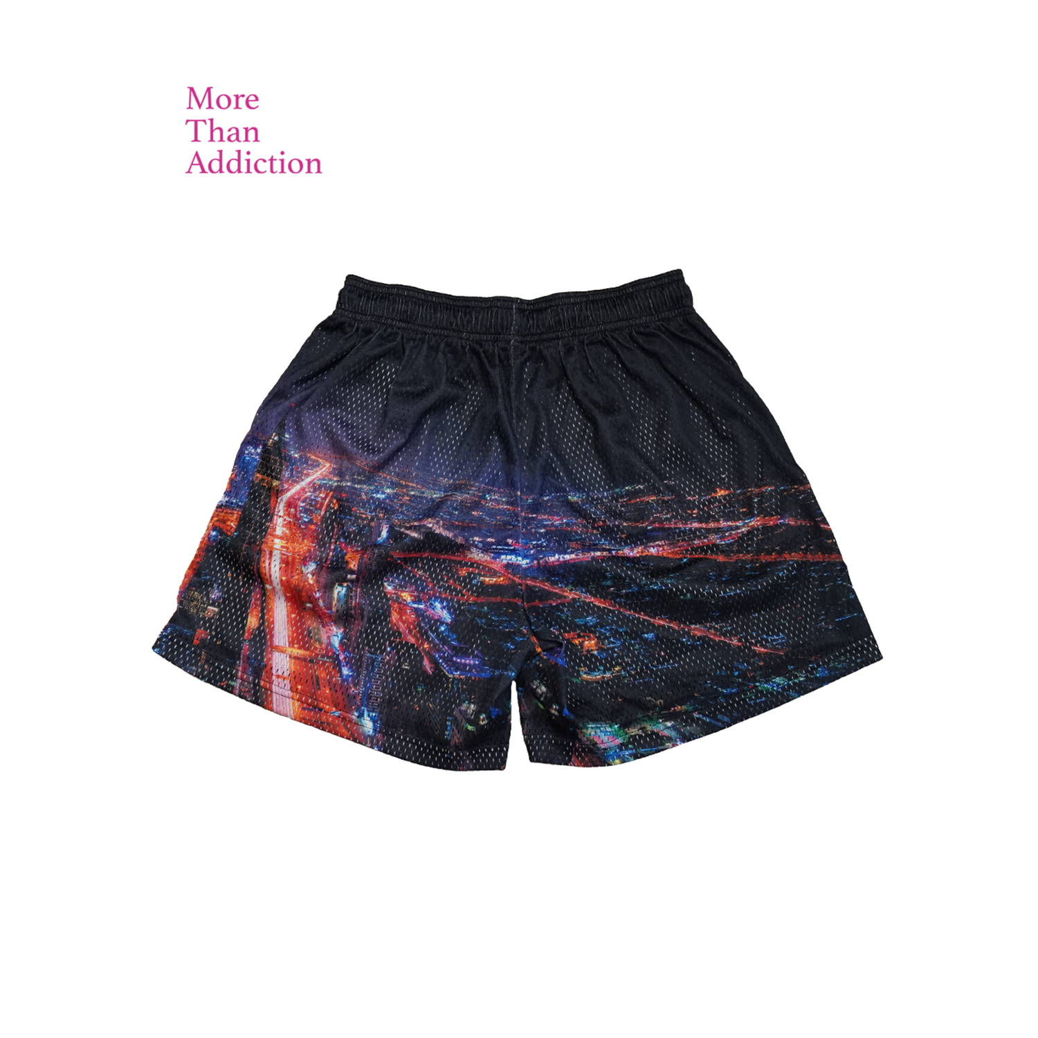 MTA Black New York Shorts  網布 紐約城市 短褲 黑色 MT25P005-BK [台灣現貨]